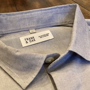Frank & Oak Grey Burton Down Size M NEW